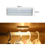 Kép 1/2 - LED-es szekrényvilágítás meleg fényû, elemes